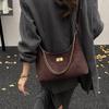 Retro Chain Underarm Bag Women's 2025 Autumn and Winter New Trendy Fashion Matte Niche Solid Color Shoulder Messenger Bag