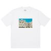 Palace Футболка Chiz Face белая унисекс-топы P26TS130
