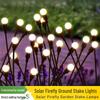 Romantic Solar Firefly String Lights for Outdoor Lawn, Garden, Courtyard, B&B, and Restaurant Decor