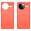 Чехол для Xiaomi Poco F7 Ultra 5G/Redmi K80 Pro 5G Текстура углеродного волокна Матовая задняя крышка телефона