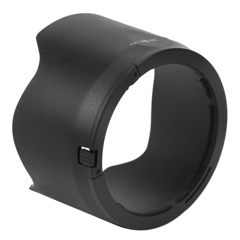 HB40 Plastic Black Camera Mount Lens Hood for AFS 2470mm f 2.8G ED Camera Lens