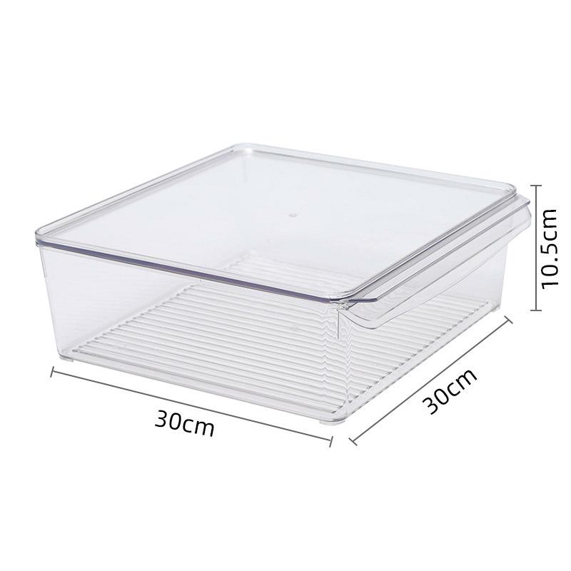 Пищевой прозрачный контейнер для хранения в холодильнике – Большая вместимость для организации кухни