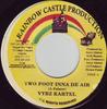 7-дюймовая пластинка VYBZ KARTEL / MR. DINGLE - Две ноги в воздухе / Смотришь на тебя НИКАКОЙ Радужный замок Ямайский регги, ска и даб Б/у