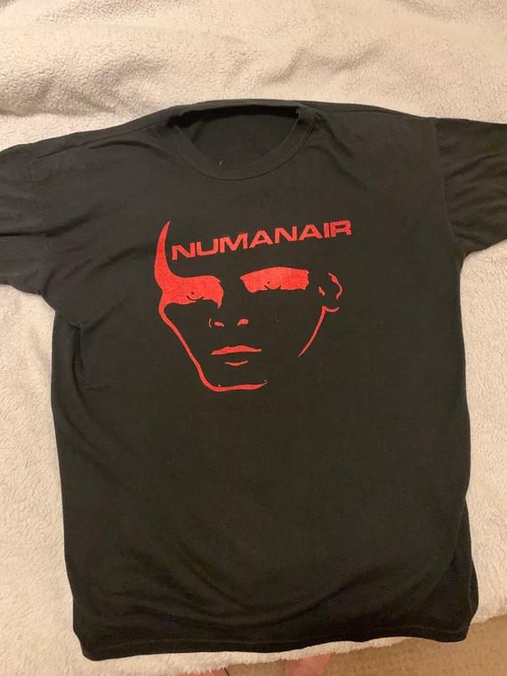 Hot New I Fly Numanair Gary Numan Cotton Black S-5XL Shirt LL393 Unisex T-Shirt