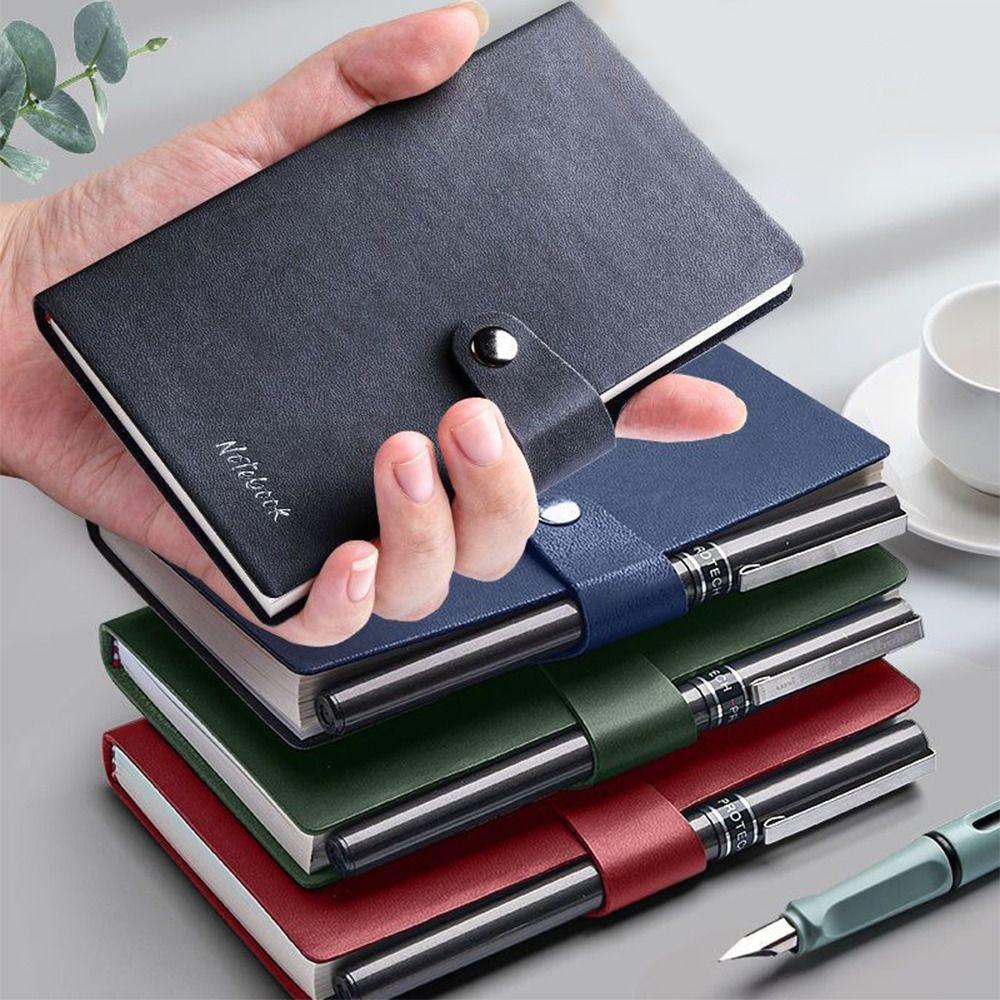 Scrapbooking Pocket Notepad Agenda Organizer Diary Notebook 6 Color Mini Notebook Office Supply