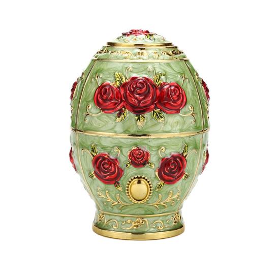 Toothpick Dispenser Retro Relief Design Plastic Luxury Pop-up Toothpick Organizer Box Rose Flower Desktop Decor Holder for Home