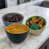 3D Printed Double Nut Bowl Round Berry Strainer Basket Practical Pistachio Bowl  Popcorn