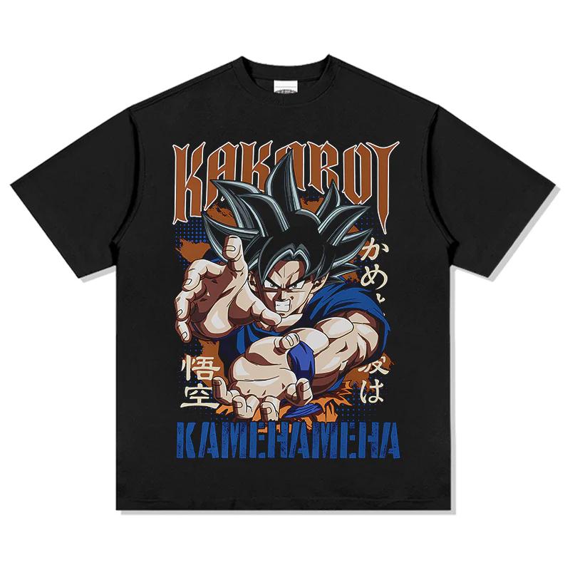Dragon Ball Japanese Anime Cotton Y2K Tshirt 2026 Summer Unisex Women Anime Enthusiasts Retro Comfortable Fashion Streetwear Shirt