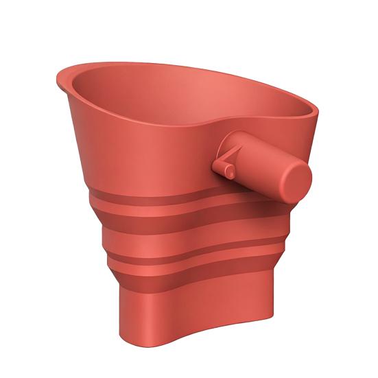 Силиконовая воронка для муки Yousheng для миксера KitchenAid 5-qt, гибкая складная воронка для наливания без брызг с носиком, расположенным под углом 30 градусов, профессиональный инструмент