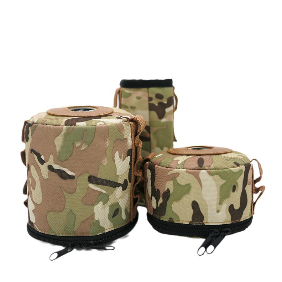 Мини Чехол для Газового Баллона: Изолированный, Ударопрочный Чехол для Кемпинга на Открытом Воздухе - Многоразмерный Аксессуар для Пикника.