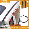 For Toyota Mark X X130 2010 2011~ Car Roof Gutter Rubber Strip Anti-aging Waterproof Sealant Seals Sticker Auto Accessories