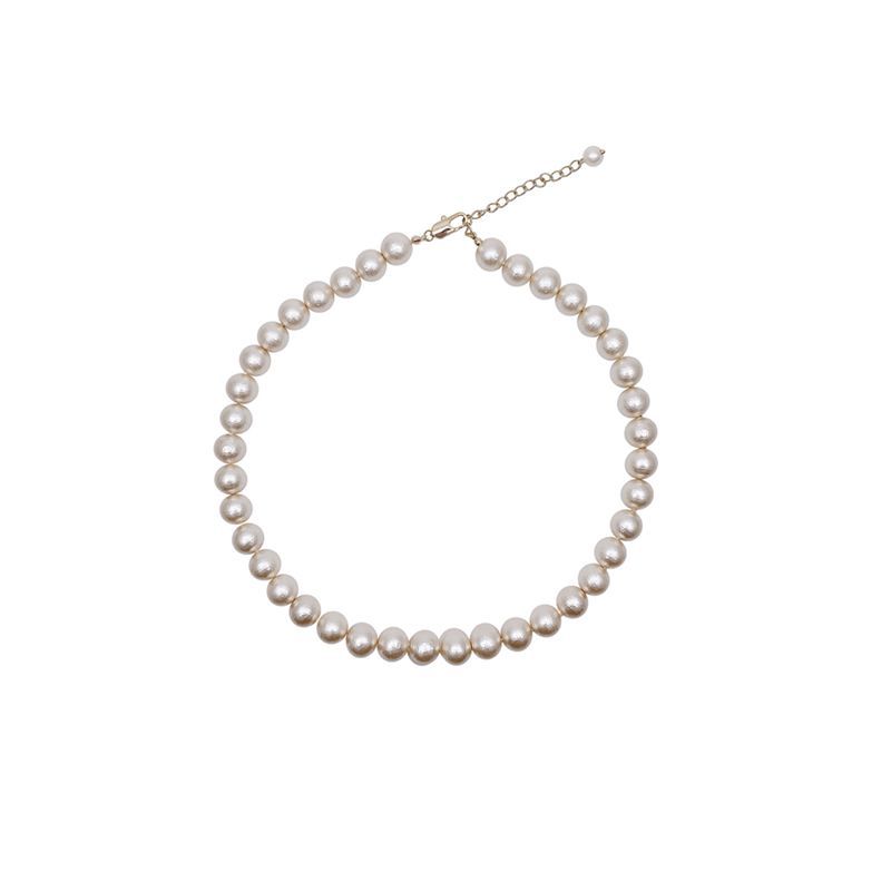 Хлопковая жемчужная нить в стиле Xinjiang Cotton Pearl Necklace Fever, дизайн Shijia, цепочка на ключицы из хлопкового жемчуга