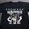 Редкая Band Crowbar Хлопковая Подарок Для Фаната Черная S-4XL Унисекс Футболка