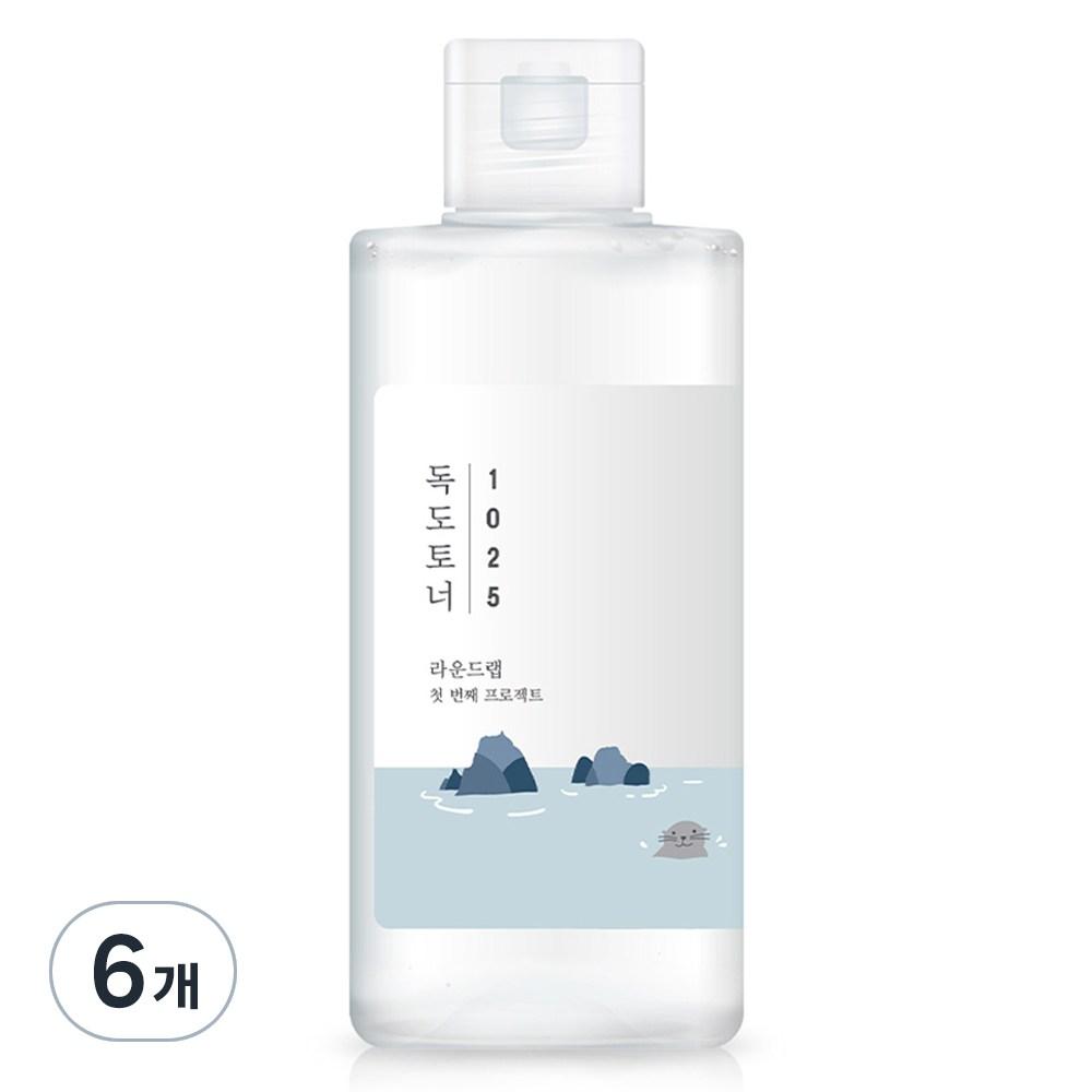 ROUND LAB 1025 Dokdo Toner, 200ml, 6 Pcs.