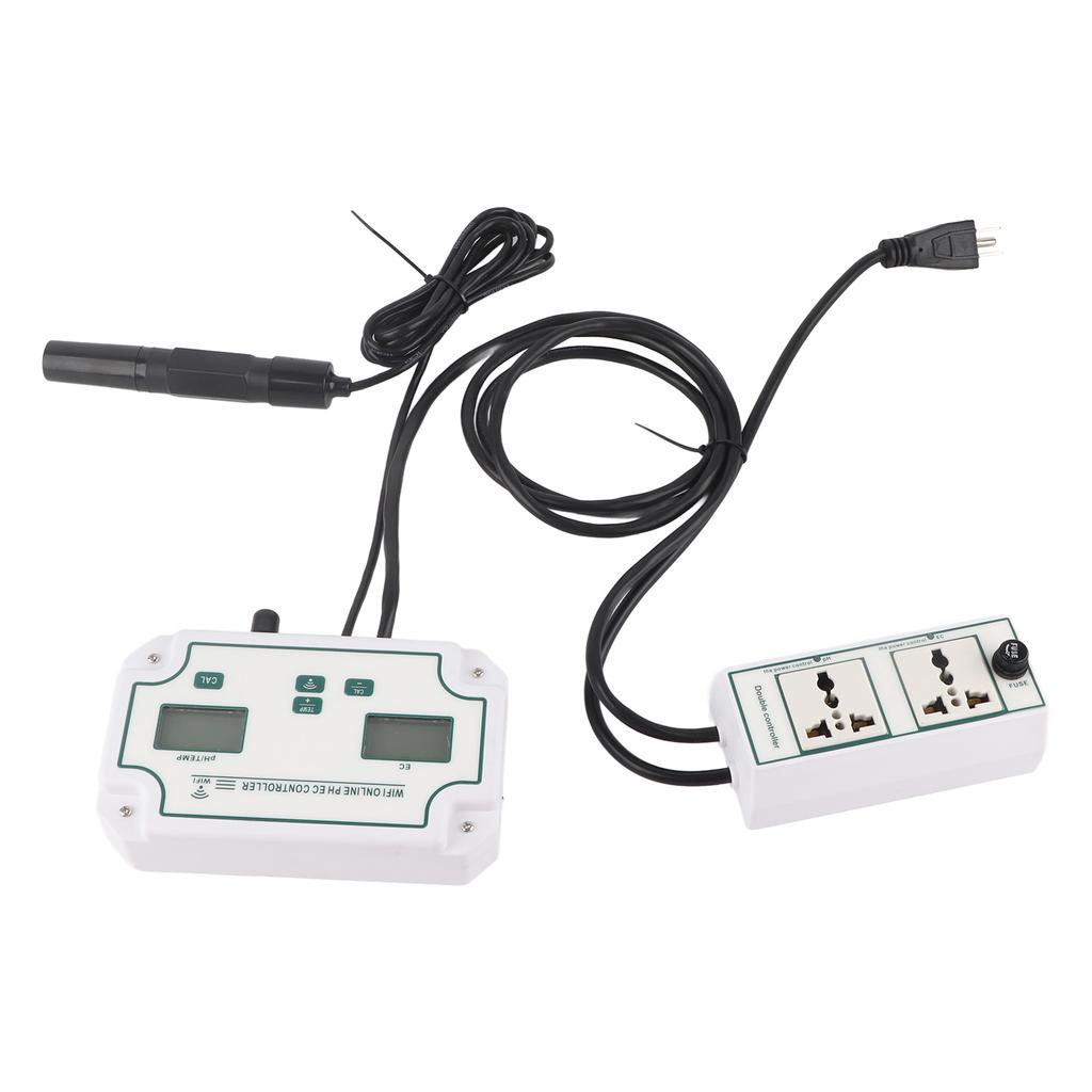 PH TEMP EC Онлайн-монитор качества воды с поддержкой WIFI на нескольких языках. Измеритель для проверки воды