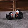 Halloween Screaming Duck Ghost Duck Ornament Home Office Desk Mini Ornaments Dollhouse Micro Landscape Decor Toy
