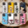 КРУТЫЙ Чехол для телефона S-Skeleton-ON Для iPhone17,16,15,14,13,12,11 Plus,Pro Max Черный Конфетный серебристый чехол для телефона