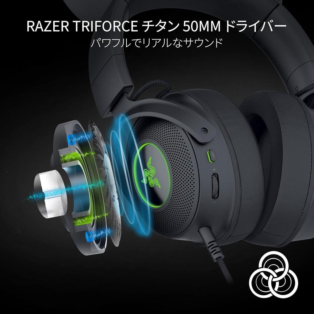 Проводная игровая гарнитура Razer Kraken Kitty V2 Pro Black со сменными кошачьими и кроличьими ушками, четырьмя зонами Razer Chroma RGB, съемным кардиоидным микрофоном Razer HyperClear