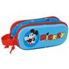 Mickey Mouse 3D Pencil Case 21 CM - 2 Compartments