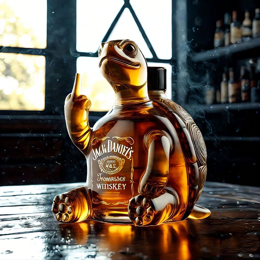 350ml Creative Animal Shaped Whiskey Decanter High Borosilicate Glass Wine Bottle Novelty Liquor Carafe Barware Gift