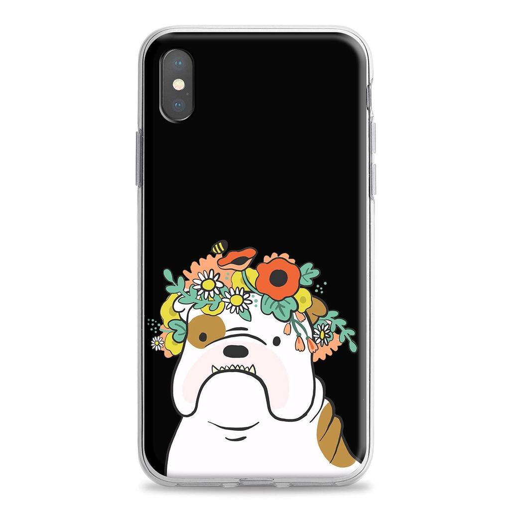 Силиконовый чехол «Щенок мопса бульдога» для Apple iPhone 13 12 Mini 11 Pro SE XS X XR Max 8 7 6S 6 Plus 5S