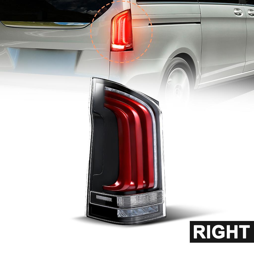 Tail Lamp Assembly For Benz Vito W447 2016-2024 Upgrade Rear Brake Taillight High Configure Dynamic Turn Signal Reversing Light