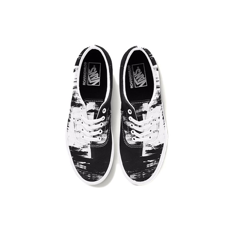 Vans Roaringwild X Era Harmony Is Precious Удобные Поддерживающие Низкие Кеды для Скейтборда Унисекс кроссовки Черный Белый VN0A4BV402B