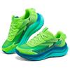 Skechers Детские модные удобные крутые уличные прочные нескользящие низкие кроссовки из синтетической кожи Детские кроссовки Сине-зеленые 404023L-LIME