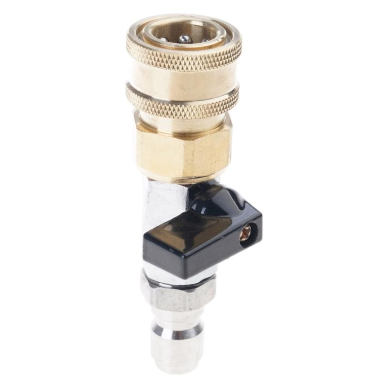 High Performances 3/8 Inch Pneumatics Shut Off Valves With Quick Coupling Portable Accessory for Efficient Airflows