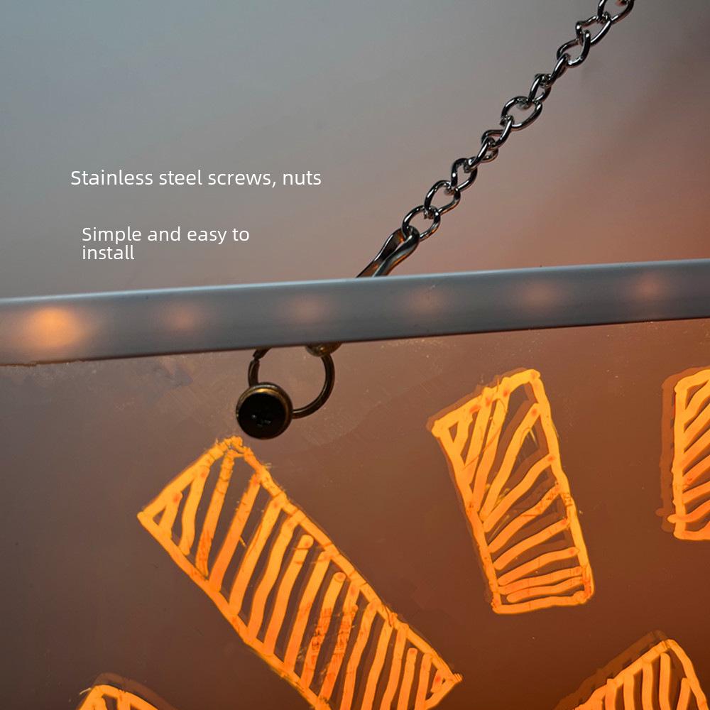 Светящаяся акриловая доска для сообщений своими руками - стираемая светодиодная световая вывеска с флуоресцентными надписями