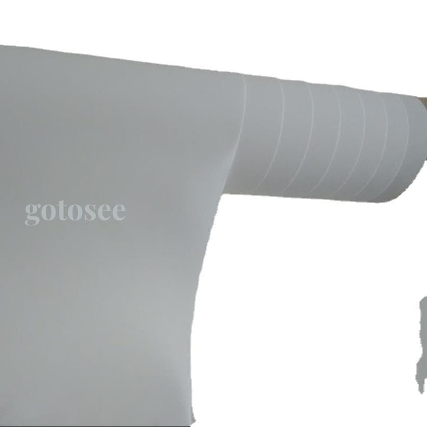 Pure White Vinyl Photo Background Cloth, Studio Backdrop for Portrait Selfie and Product Shooting, 2 Sizes
