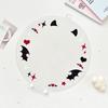Portable Uchiwa Fan Sleeve PVC Hand Fan Protector Cover Cartoon Picket Fan Cover  Cheering Fans