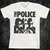 Hot The Police Band Cotton 100% White T-Shirts Unisex T-shirt Graphic Short Sleeve Shirt Unisex Men Women Summer