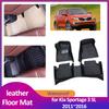 Автомобильный коврик для Kia Sportage 3 SL 2011~2016 2012 Водонепроницаемый кожаный коврик-подкладка для салона Коврик-чехол Аксессуары