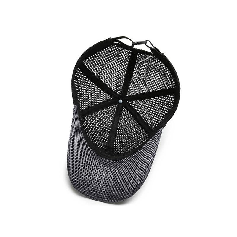 Summer Mesh Cap Lightweight Quick Drying Cool Outdoor Fishing Hats Visors Breathable Tennis Golf Hiking Baseball Sun Hat
