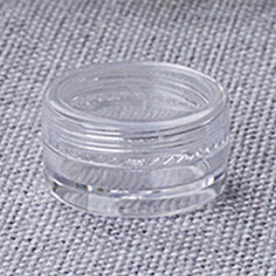 Мини-круглая пустая бутылка-бутылка-бутылка-контейнер для косметики