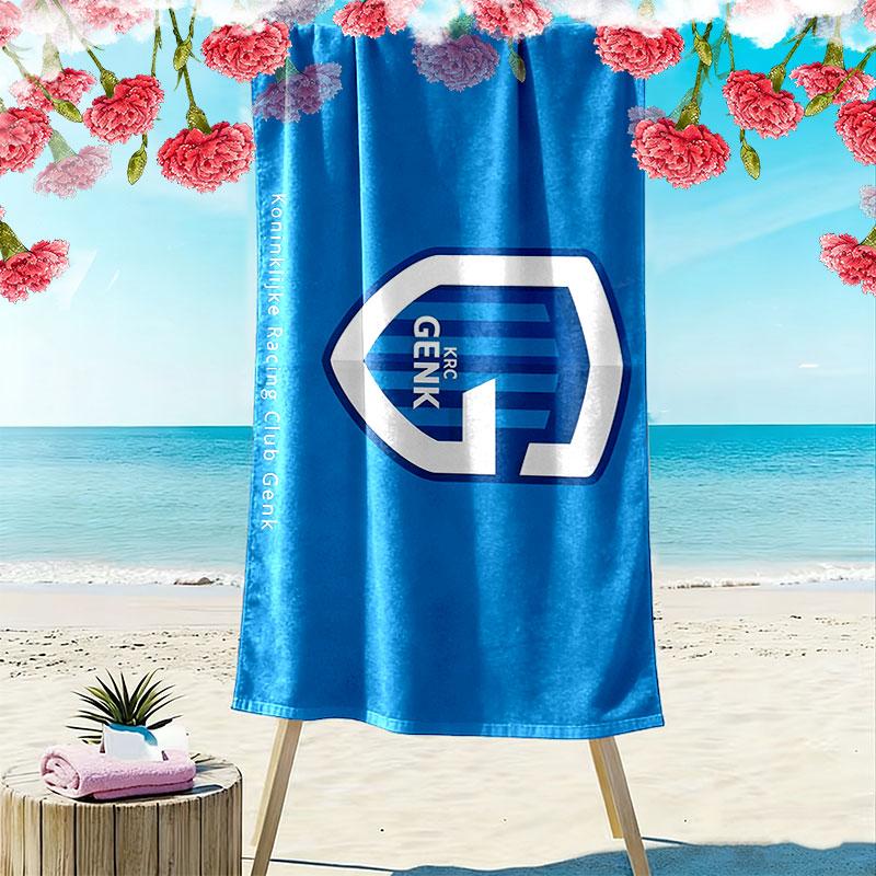 Genk Print Beach Towel, Large Soft Quick Dry Towel for Beach Camping Swimming