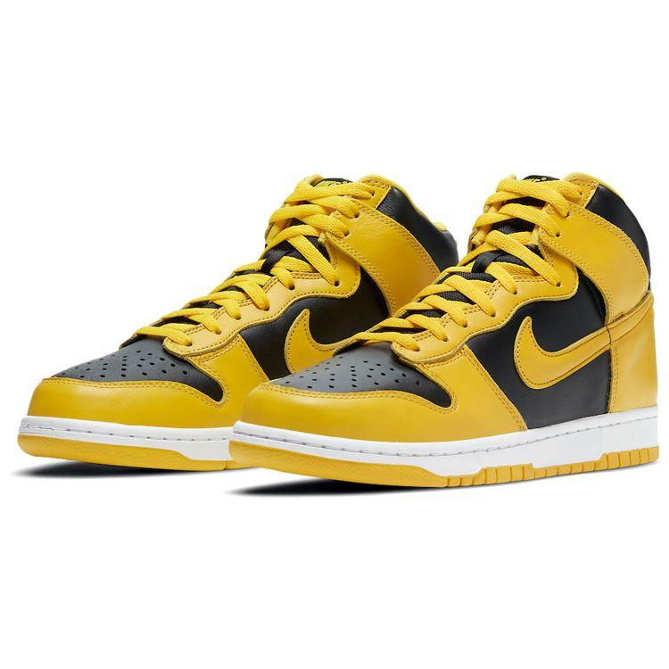 Nike Dunk High SP Iowa 2020 Унисекс Кроссовки Желтый Черный Varsity-Maize CZ8149-002