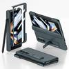 Magnetic Hinge Protection Screen Protector Cover For Samsung Galaxy Z Fold 4 Z Fold 5 Z Fold 3 5G Case with Pen Holder Slot and Stand Bracket