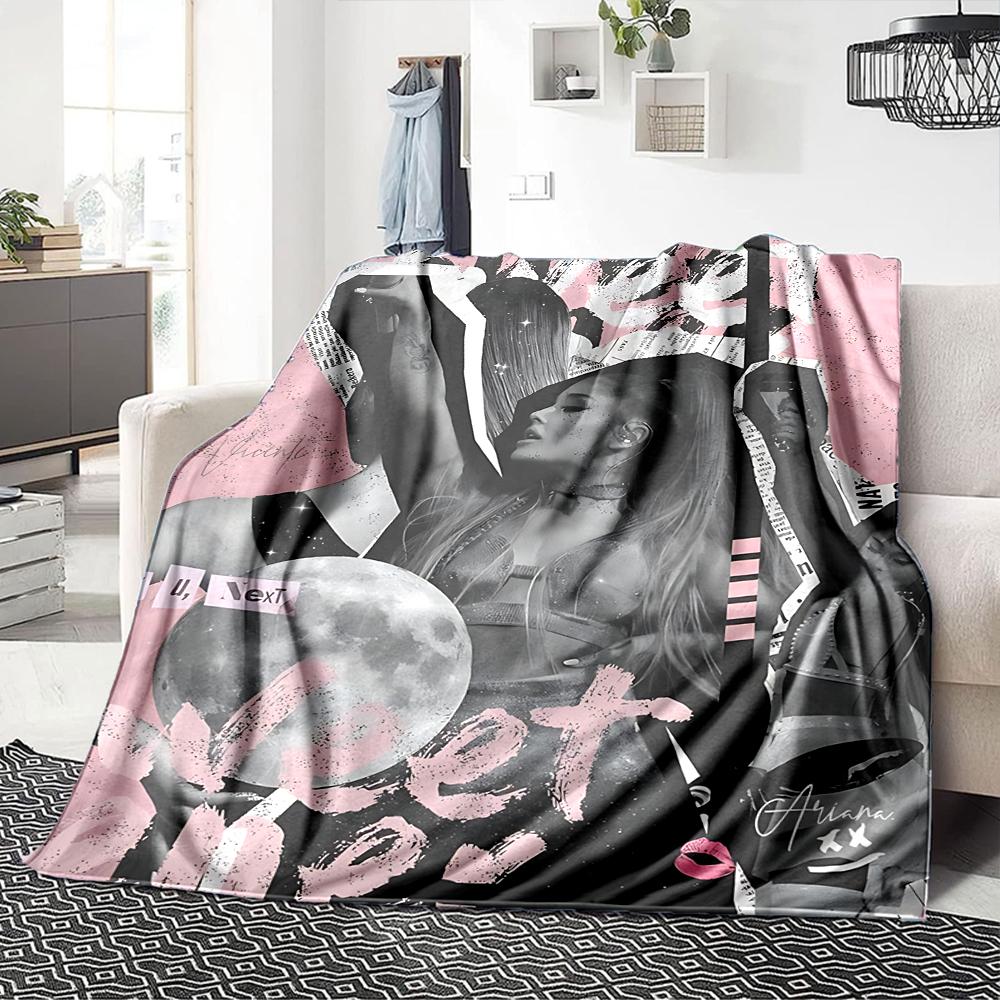 Music Art Celebration Blanket Soft Throw Blanket For Home Bedroom Bed Sofa Travel Office Solid Christmas Blanket