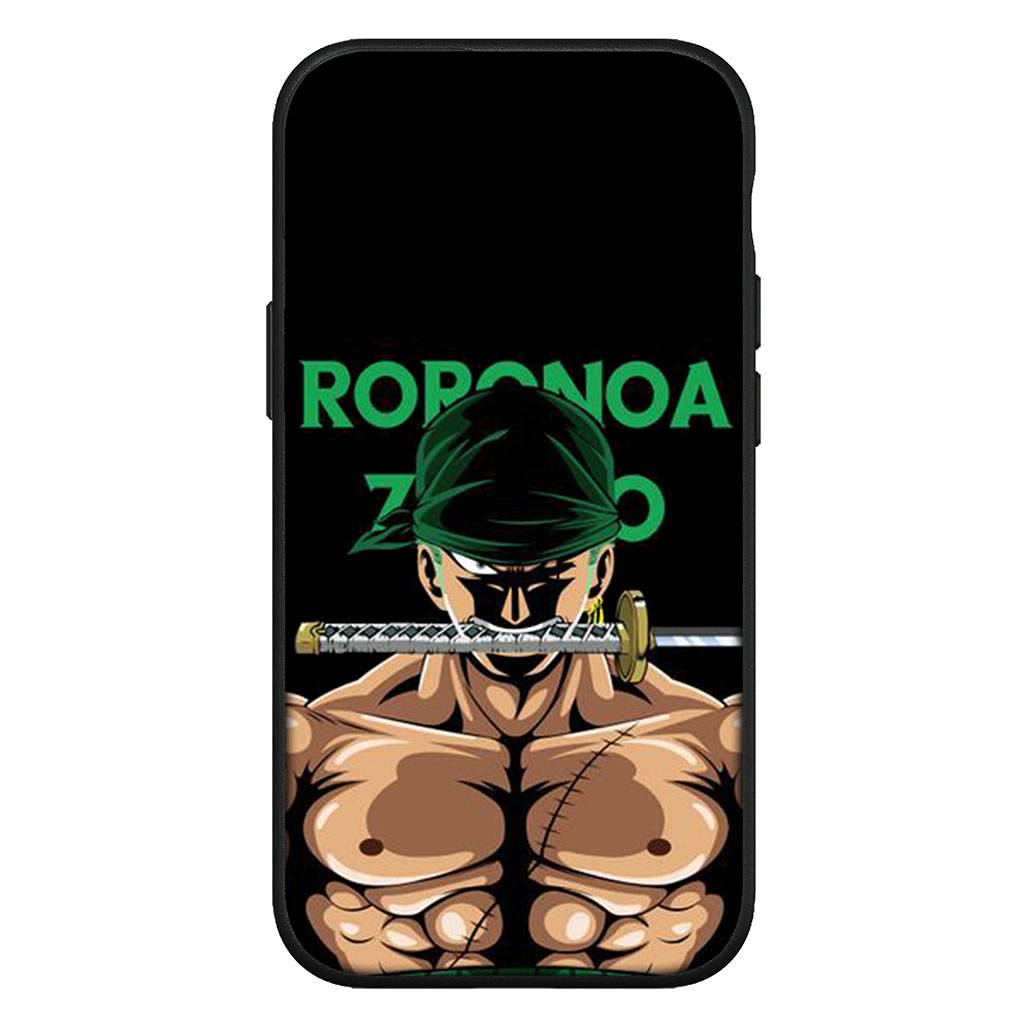 Чехол для iPhone 16 15 Xiaomi Redmi Note 14 13 12 11 Pro Max X 16e Samsung Galaxy S25 S24 S23 Moto OPPO Huawei Луффи One Piece Ророноа Зоро Чехол для телефона
