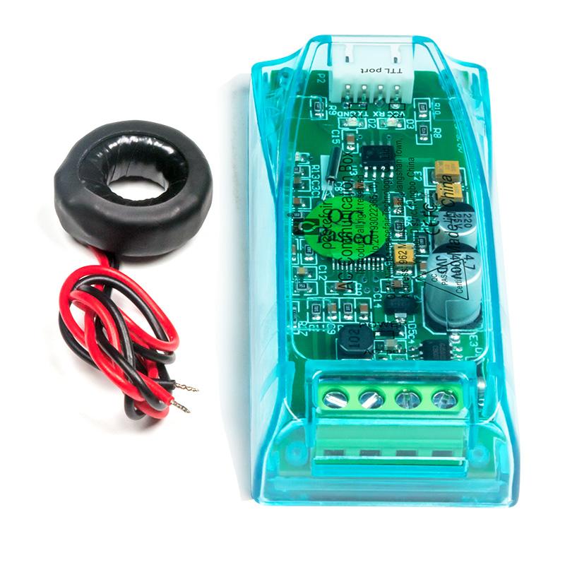 PZEM-004T Digital Voltmeter Ammeter Wattmeter 100A AC 80-260V Digital Test Pulse Communication TTL Serial Module COM2\COM3\COM4