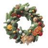 Christmas Welcome Santa Claus Wreath Stickers Christmas Home Door Window Decals ARI