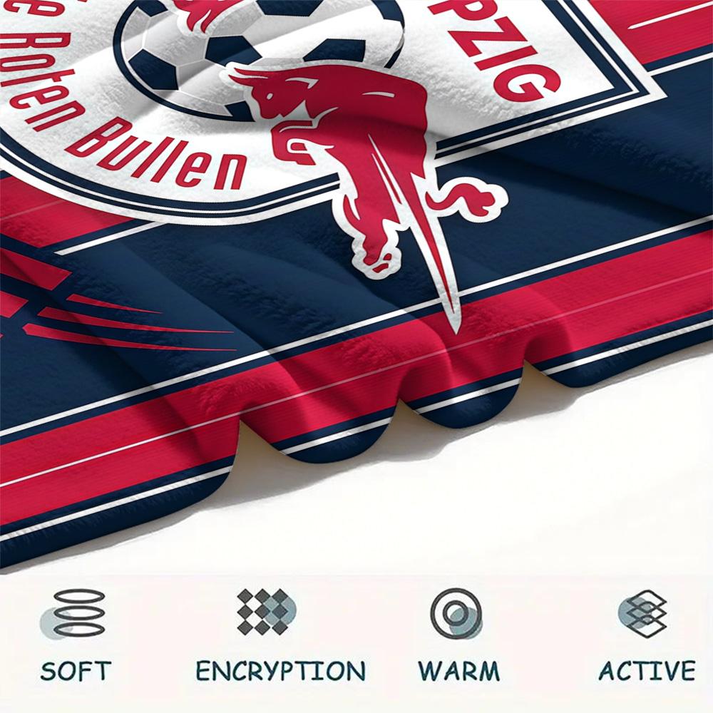 Custom Name RB Leipzig2 Flannel Blanket, High quality Comfortable for All Seasons, Home Decor, Warmth and Comfort