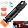 Car Polisher Mini Wireless Polisher Car Polishing Waxing Machine Electric Waxing Repairing Sander Polish 12000rpm 3 Speeds USB