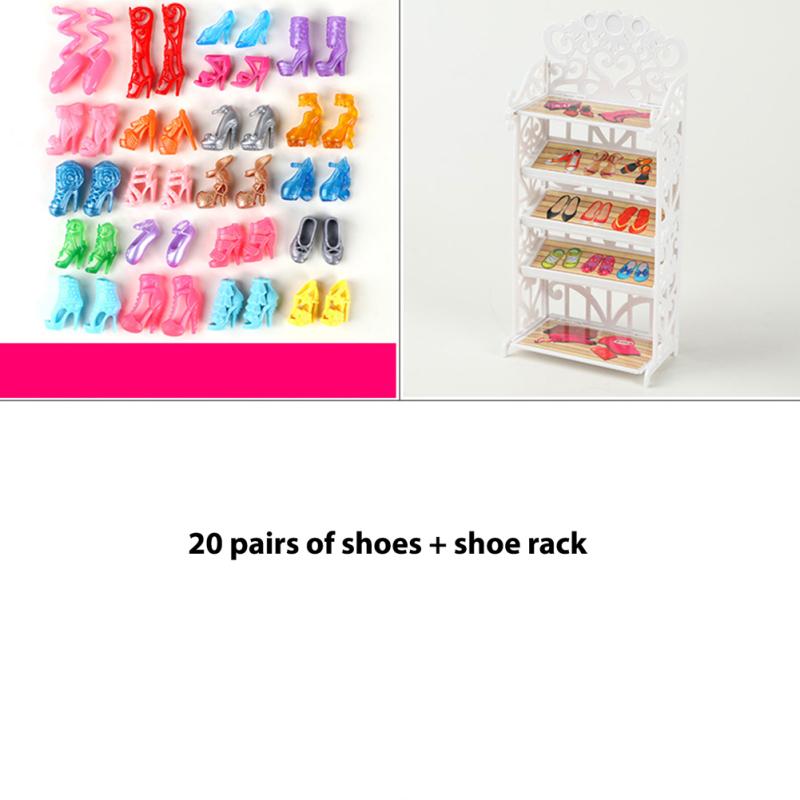 Вечернее платье, аксессуары для кукол, обувь, сумки, товары для дома, подарки для девочек, случайный цвет