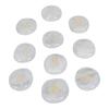 10Pcs Engraved Rune Stones Palm Stones Healing Witch Rune Stone with Engraved Symbol for Meditation