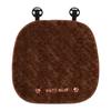 Warm Car Seat Cushion Non Slip Car Pillow Soft Bear Car Cushion  Automobile
