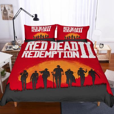 3D Постельное белье Домашний текстиль Четыре предмета Red Dead Redemption: Искупление