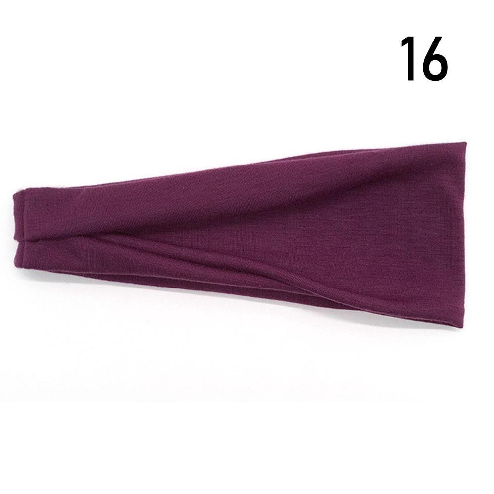 Аксессуары Абсорбирующая спортивная повязка от пота для головы Йога Повязки для волос Велосипедная повязка на голову Повязка на голову для спортсмена